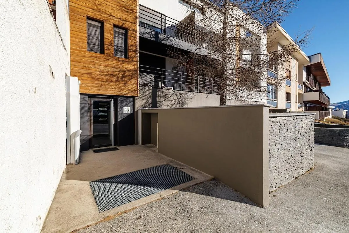 Apartment Valberg - Magnificent Studio Terrace With Parking Peone France