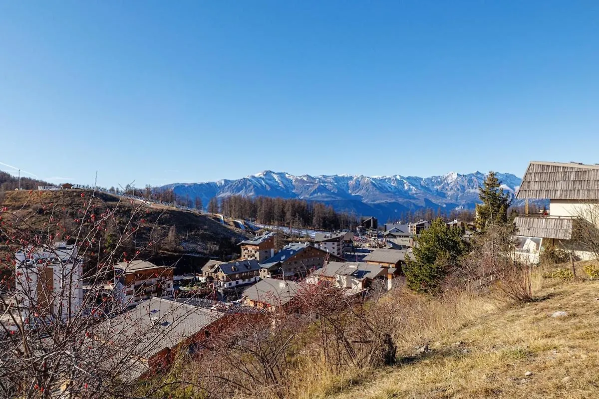 Apartment Valberg - Magnificent Studio Terrace With Parking Peone