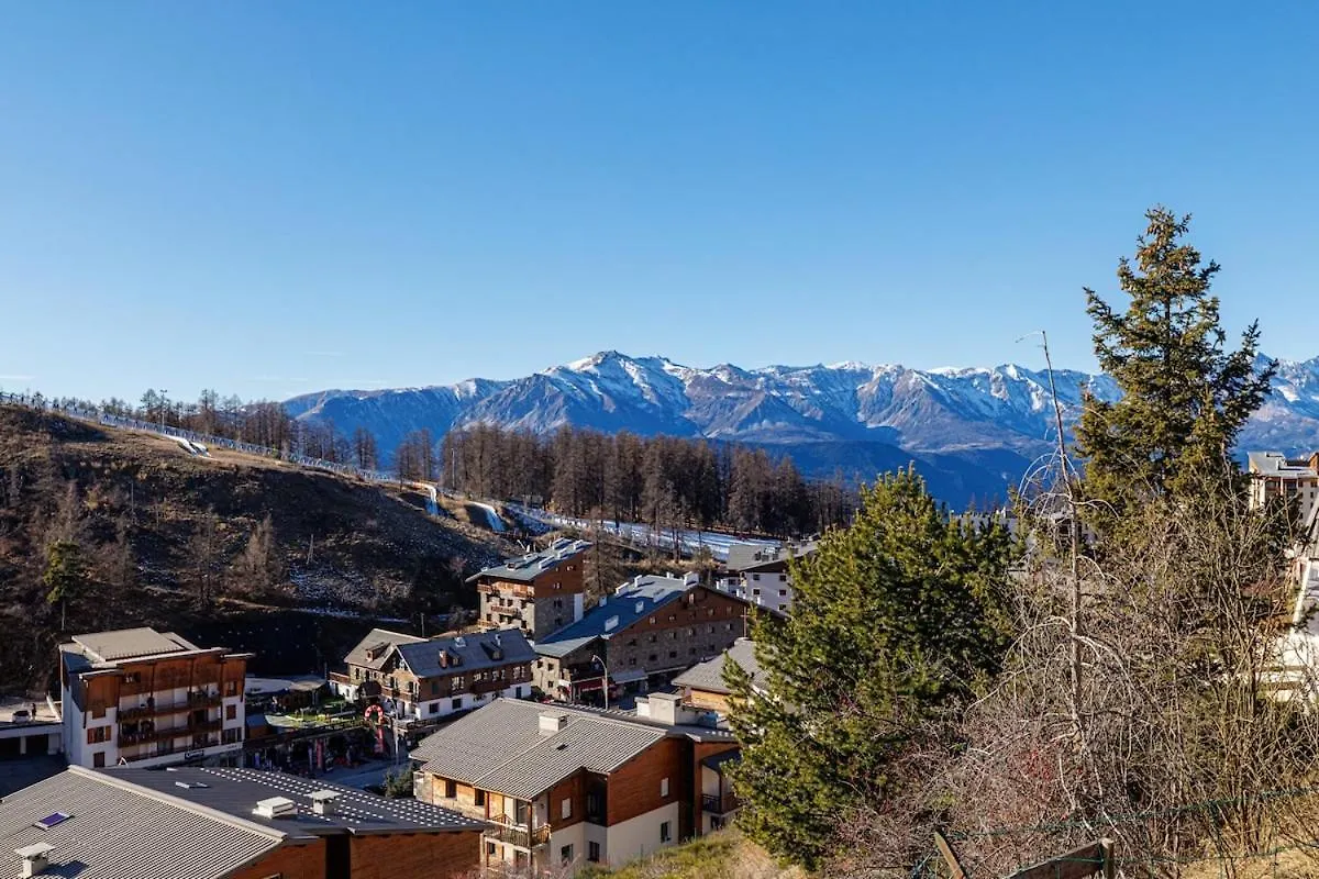 Apartment Valberg - Magnificent Studio Terrace With Parking Peone