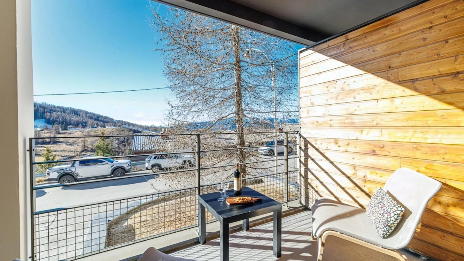 Apartment Valberg - Magnificent Studio Terrace With Parking Peone France